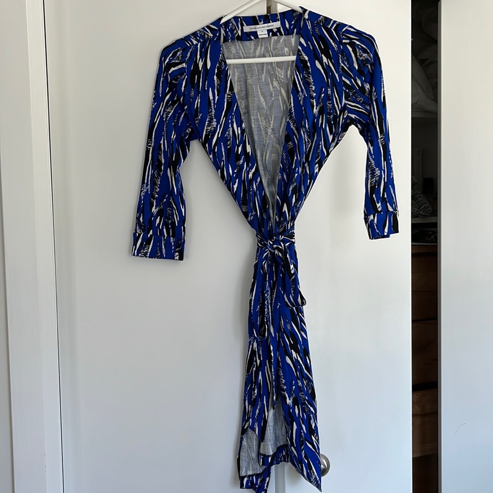 Diane Von Furstenberg New Julian Two wrap dress.
